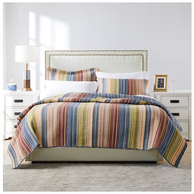 Greenland Home Fashions Katy Twin Quilt Set, 2-piece In Multi GL-0804KMST Quilt Set