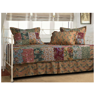 Greenland Home Fashions Antique Chic Daybed Daybed Set, 5-piece In Multi GL-0911AD