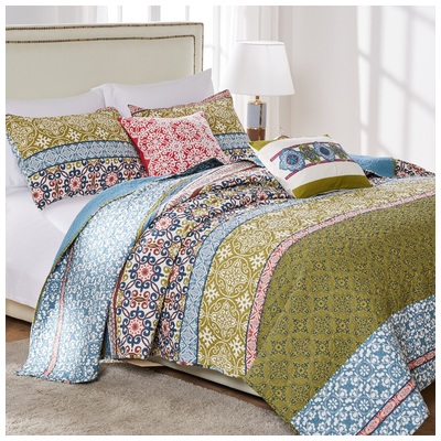Greenland Home Fashions Multi 5-Piece Full/Queen GL-1501ABSQ Comforter Set