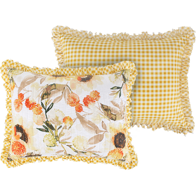 Greenland Home Fashions Somerset Gold Sham King 20x36, 636047431240, GL-2202BKS