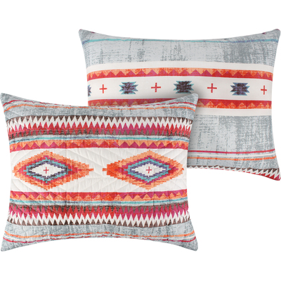 Greenland Home Fashions Kiva Stone Sham Standard 20x26, 636047433732, GL-2205CS