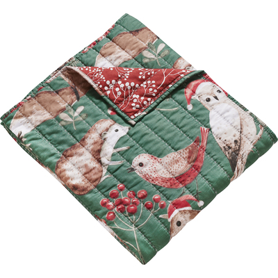 Greenland Home Fashions Willow Holiday Accessory Throw 50x60, 636047448354, GL-2404BTHR