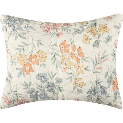 Greenland Home Fashions Chloe Pastel Sham Standard 20x26, 636047449832, GL-2408CS