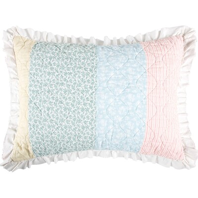 Greenland Home Fashions Tessie Pastel Sham King 20x36, 636047451347, GL-2411KKS