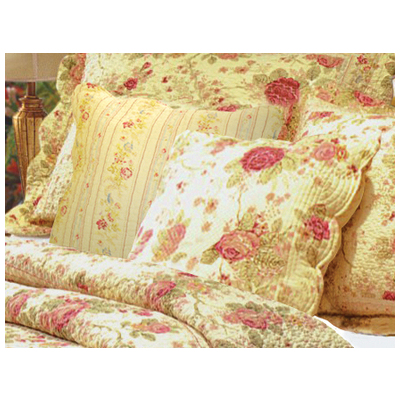Greenland Home Fashions Antique Rose Dec. Pillow Pair Accessory In Multi GL-WB0429DECP