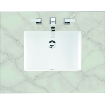 James Martin 30 inch Single Top, 3 CM Victorian Silver Quartz w/ Sink, 840108970313, 050-S30-VSL-SNK