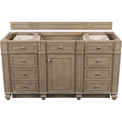 James Martin Bristol 60 inch Single Vanity Whitewashed Walnut, 840467806681, 157-V60S-M-WW
