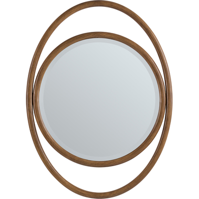 James Martin Esca 28 inch Mirror, Mid-Century Walnut, 840108957970, 242-MO28-WLT