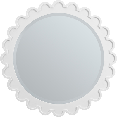 James Martin Adelese 32 inch Mirror, Bright White, 840108957987, 244-MR32-BW