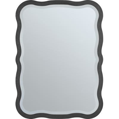 James Martin Rowyn Wavy 28 inch Mirror, Carbon Oak, 840108957994, 246-M28-CBO