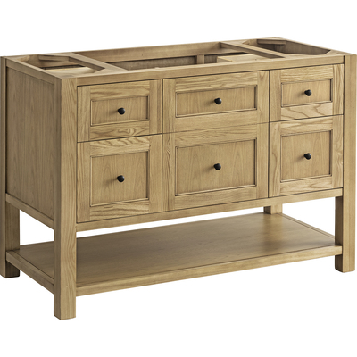 James Martin Breckenridge 48 inch Single Vanity Cabinet, Light Natural Oak, 840467806063, 330-V48-M-LNO