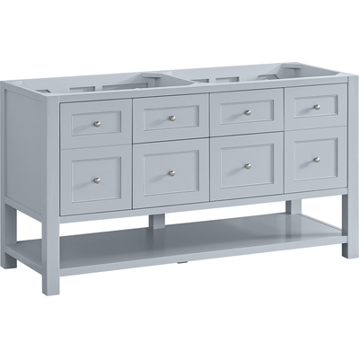 James Martin Breckenridge 60 inch Double Vanity, Serenity Blue, 840108983139, 330-V60D-SRB