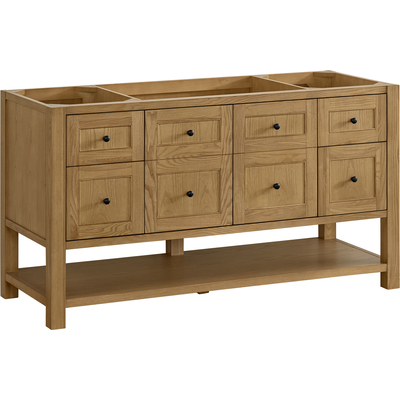 James Martin Breckenridge 60 inch Single Vanity, Light Natural Oak, 840108983061, 330-V60S-LNO