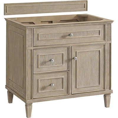 James Martin Lorelai 36 inch Single Vanity, Whitewashed Oak, 840108956591, 424-V36-WWO