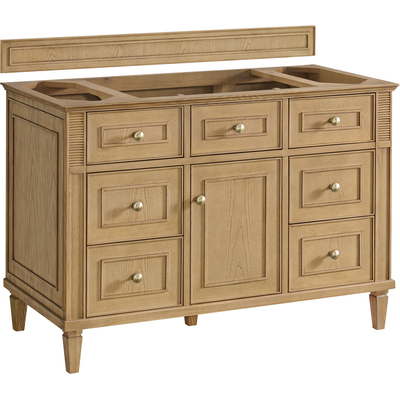 James Martin Lorelai 48 inch Single Vanity, Light Natural Oak, 840108956560, 424-V48-LNO