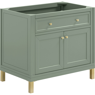 James Martin Chicago 36 inch Single Vanity, Smokey Celadon, 840108982422, 503-V36-SC