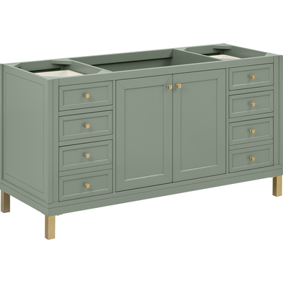 James Martin Chicago 60 inch Single Vanity, Smokey Celadon, 840108982453, 503-V60S-SC