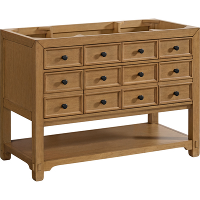James Martin Malibu 48 inch Single Vanity, Amber Birch, 840108979613, 505-V48-AMB