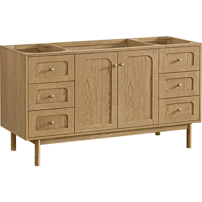 James Martin Laurent 60 inch Single Vanity, Light Natural Oak, 840108983153, 545-V60S-LNO