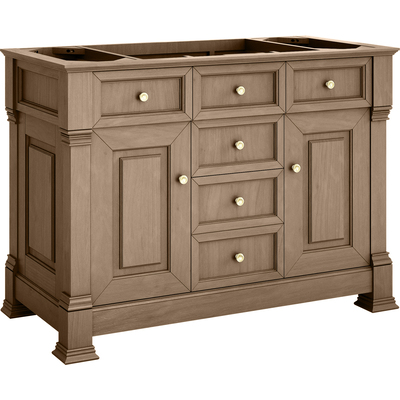 James Martin Brookfield 48 inch Single Vanity, Pecan, 840108982774, 547-V48-PCN