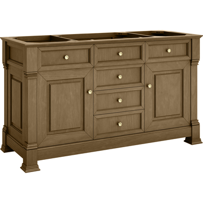 James Martin Brookfield 60 inch Single Vanity, Honey Oak, 840108982699, 547-V60S-HNO