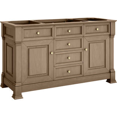 James Martin Brookfield 60 inch Single Vanity, Pecan, 840108982798, 547-V60S-PCN