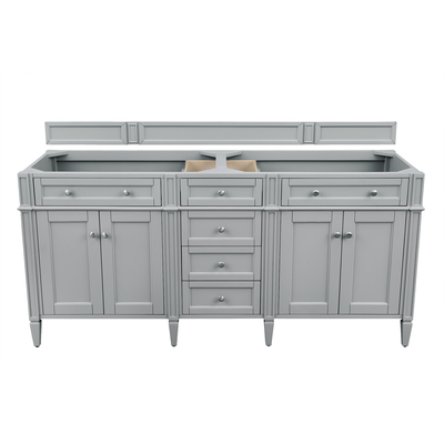 James Martin Brittany 72 inch Double Vanity Cabinet, Urban Gray, 840467805981, 650-V72-M-UGR