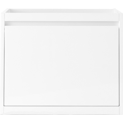 James Martin Mantova 23.6 inch Single Vanity Cabinet, Glossy White, 840108957543, 805-V23.6-GW