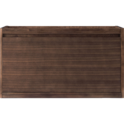 James Martin Mantova 35.4 inch Single Vanity Cabinet, Mid-Century Walnut, 840108957598, 805-V35.4-WLT
