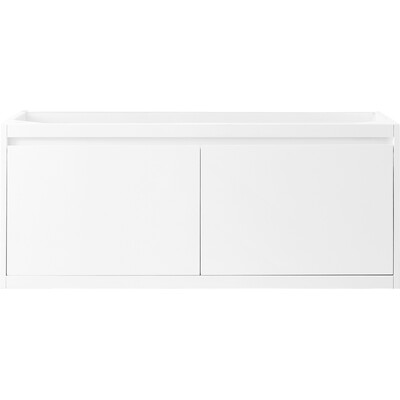 James Martin Mantova 47.3 inch Single Vanity Cabinet, Glossy White, 840108957604, 805-V47.3-GW