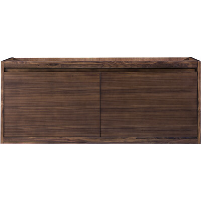 James Martin Mantova 47.3 inch Single Vanity Cabinet, Mid-Century Walnut, 840108957611, 805-V47.3-WLT