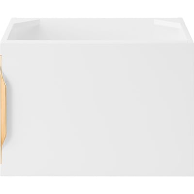 James Martin Columbia 24 inch Single Vanity Cabinet, Glossy White, 840108956980, 883-V24-GW