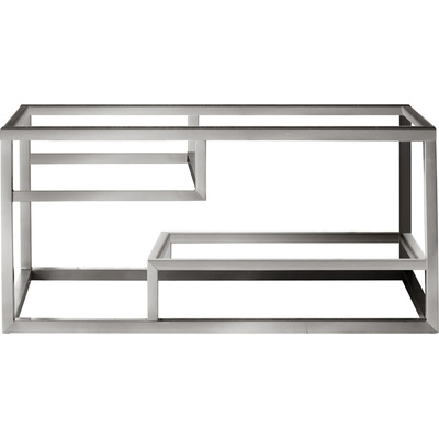 James Martin 36 inch Cabinet base for Columbia Cabinets, Satin Nickel, 840108957734, 983-B36-BNK