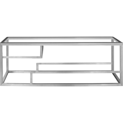 James Martin 48 inch Cabinet base for Columbia Cabinets, Satin Nickel, 840108957741, 983-B48-BNK