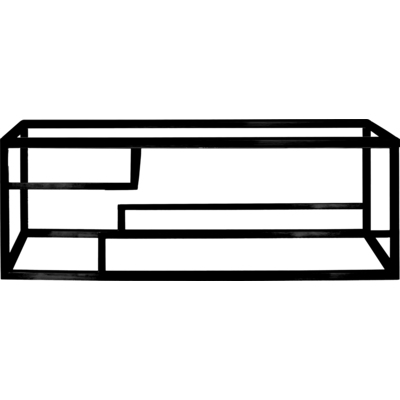 James Martin 48 inch Cabinet base for Columbia Cabinets, Matte Black, 840108957222, 983-B48-MBK