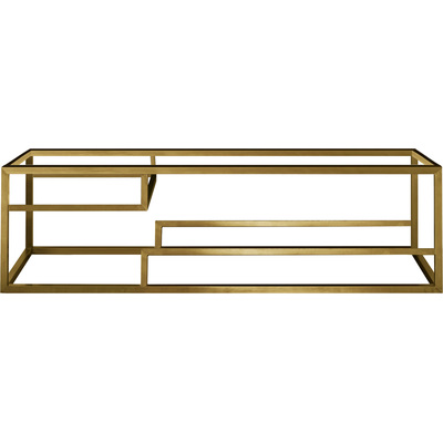 James Martin 59 inch Cabinet base for Columbia Cabinets, Radiant Gold, 840108957307, 983-B59-GLD