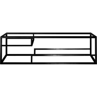 James Martin 59 inch Cabinet base for Columbia Cabinets, Matte Black, 840108957314, 983-B59-MBK