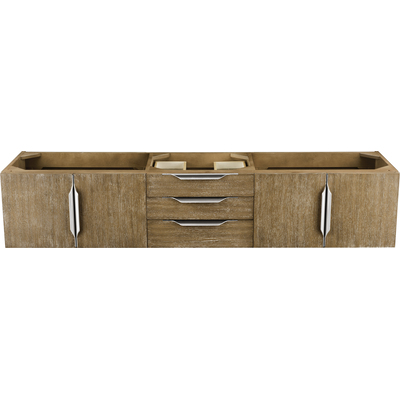 James Martin Columbia 72 inch  Vanity Cabinet,  Latte Oak, No Hardware, 840108957383, 983-V72-LTO