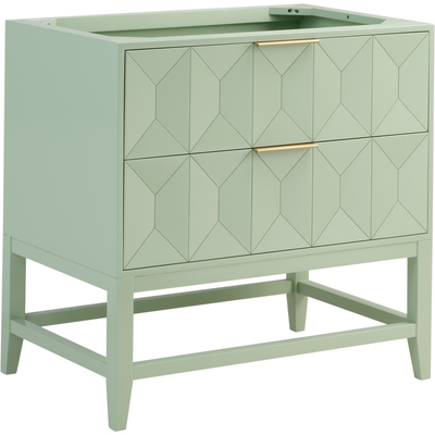James Martin Emmeline 36 inch Single Vanity Cabinet, Pistachio, 840108999420, D100-V36-PST