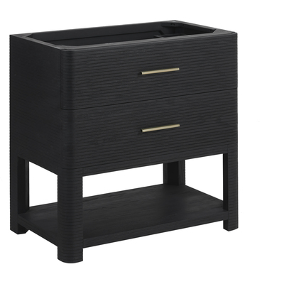 James Martin Lucian 36 inch Single Vanity, Carbon Oak, 840108956430, D704-V36-CBO