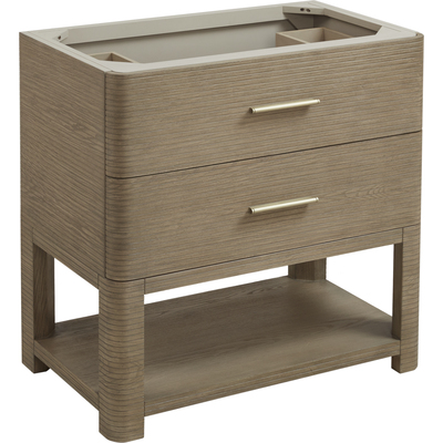 James Martin Lucian 36 inch Single Vanity, Pebble Oak, 840108975301, D704-V36-PBO