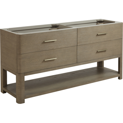 James Martin Lucian 72 inch Double Vanity, Pebble Oak, 840108975363, D704-V72-PBO