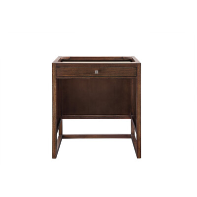 James Martin Athens 30 inch  Countertop  Unit (makeup counter), Mid Century Acacia, 840108913778, E645-DU30-MCA