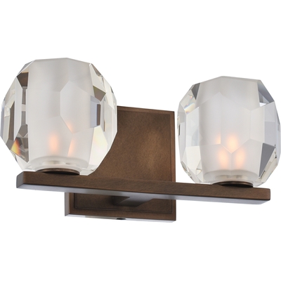 Kalco Regent 2 Light Bath in Vintage Bronze 302832VBZ