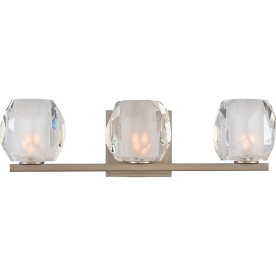 Kalco Regent 3 Light Bath in Satin Nickel 302833SN