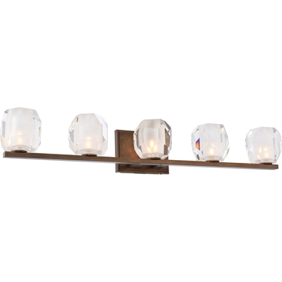 Kalco Regent 5 Light Bath in Vintage Bronze 302835VBZ