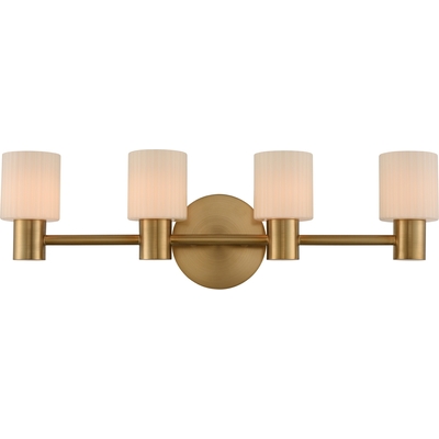 Kalco Harlowe 4 Light LED Bath in Winter Brass 308434WB