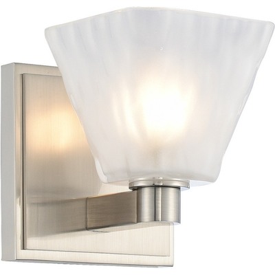 Kalco Weston 1 Light Bath in Glazed Nickel 316331GN