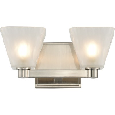 Kalco Weston 2 Light Bath in Glazed Nickel 316332GN