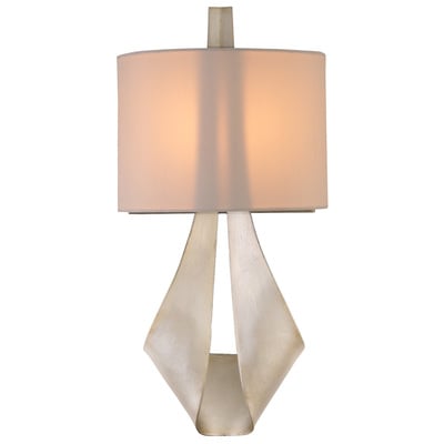 Kalco Barrymore 2 Light Wall Sconce in Pearl Silver 501122PS